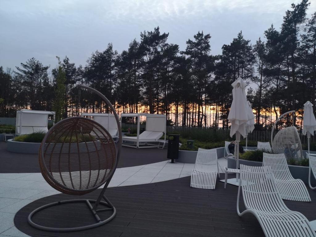 Apartament Blue Lagoon A542 W Wave Miedzyzdroje Exterior foto